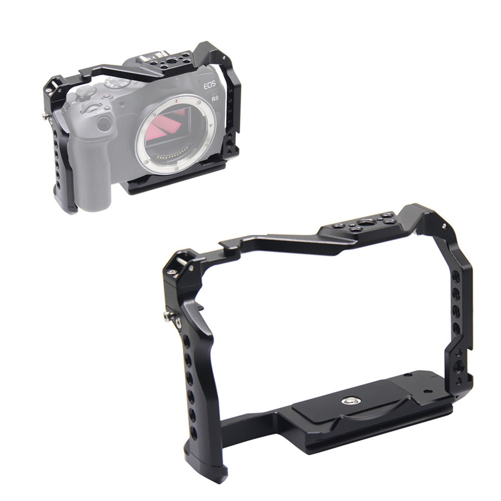 Canon Camera Eos R8 - R8 Kamerakäfig Schutzvorrichtung Schnellwechselplatte Arca Swiss