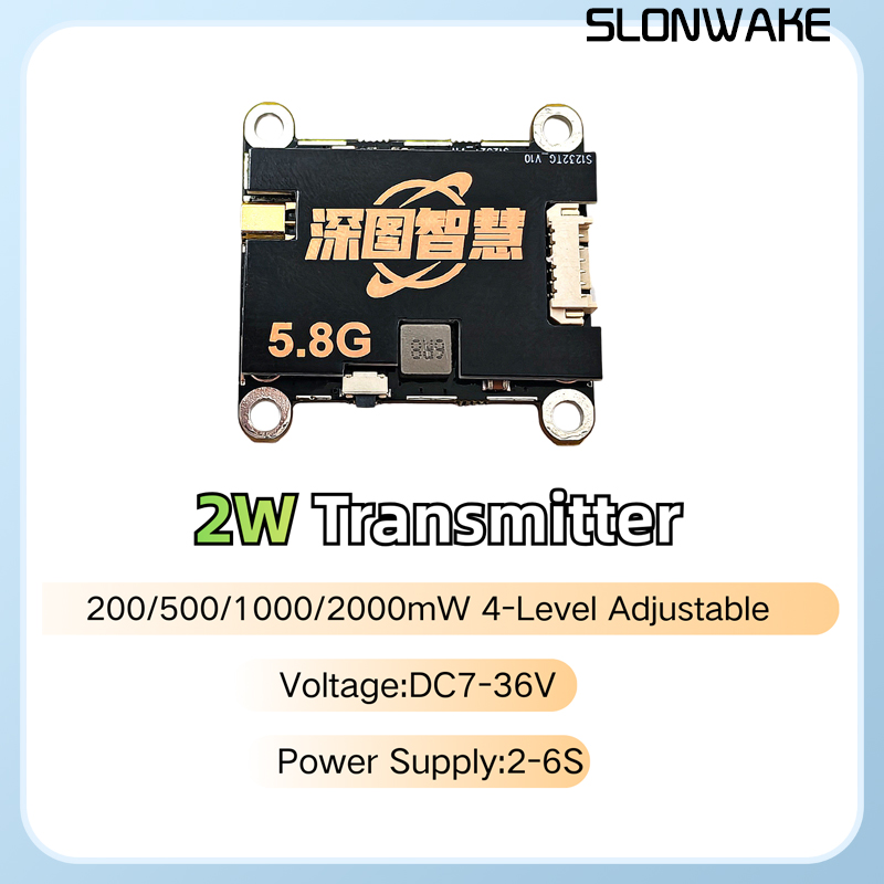 SLONWAKE 5.8G 56CH 2W Sender V – Drone Receiver Bewertung und Preis