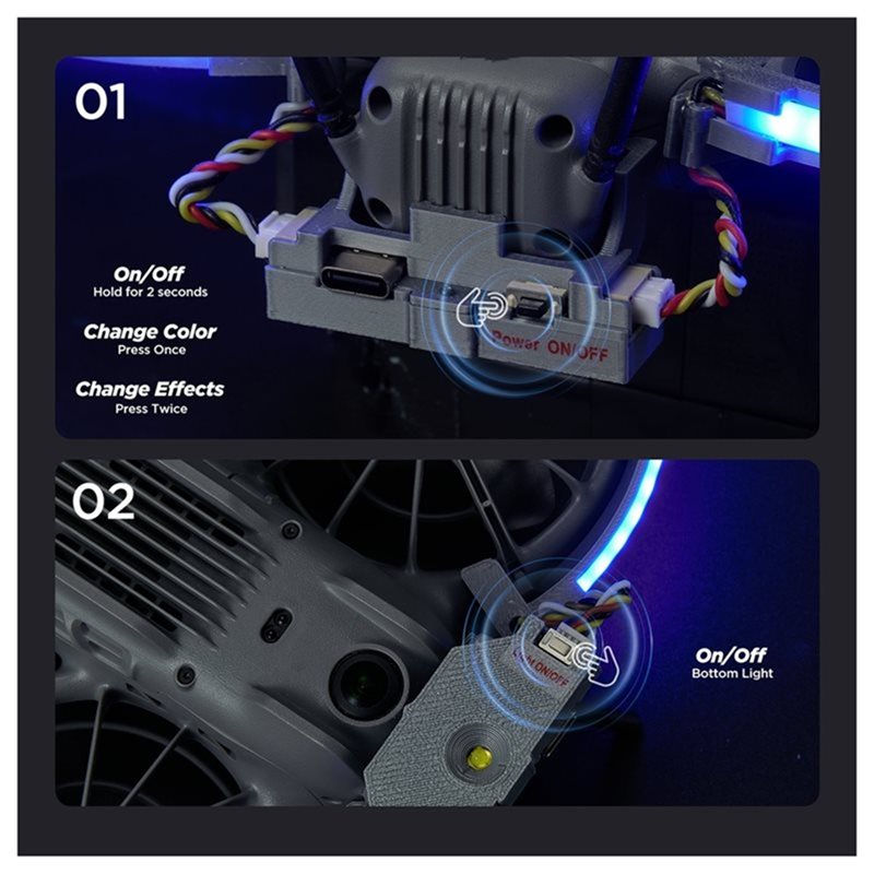 [NEU!A25P] LED-Lichtstreifen f – Drone Led Light Bewertung und Preis